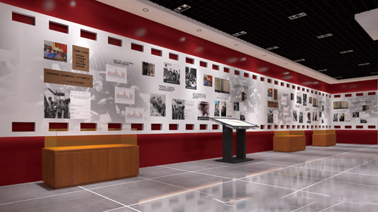 展廳設(shè)計(jì)，企業(yè)宣傳，鑫時(shí)空，企業(yè)展廳，展廳