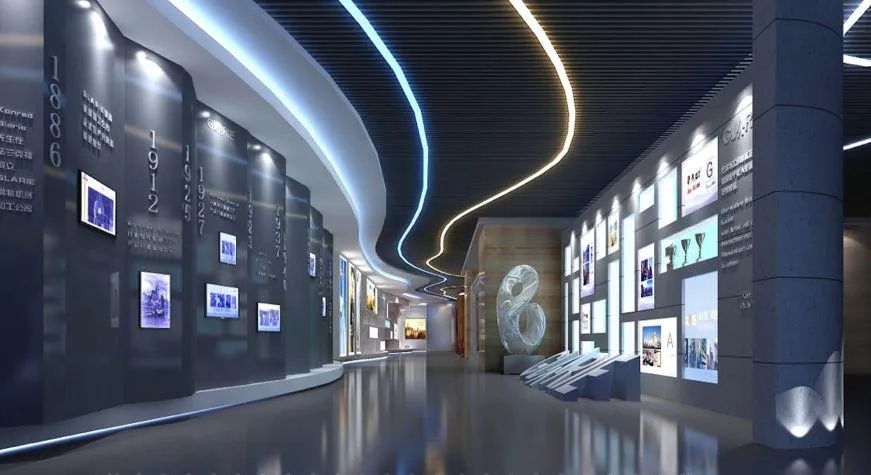 展廳設(shè)計(jì) ， 展廳 ， 鑫時(shí)空