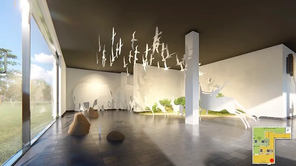 展廳設(shè)計(jì) ，展廳 ，鑫時(shí)空