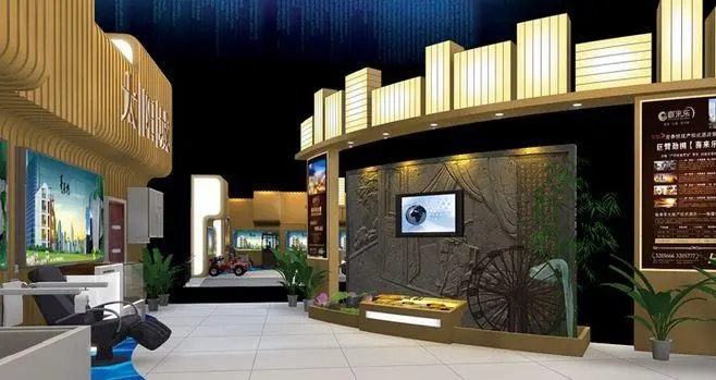 展廳設(shè)計(jì) ，展廳 ，鑫時(shí)空
