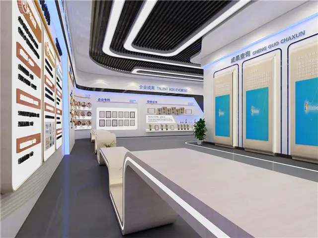 展廳設(shè)計(jì) ，展廳 ，鑫時(shí)空